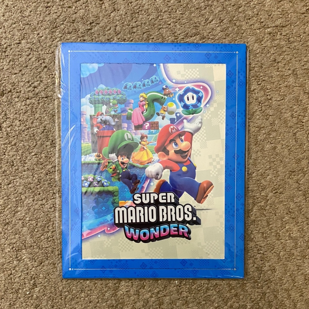 Exclusive Nintendo New York Super Mario Bros. Wonder Release Framed Art Print
